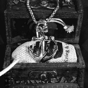 Stainless Steel anchor necklace